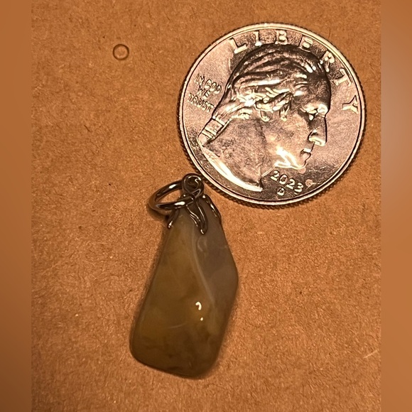 Eggplant Shaped Stone Pendant
G2 - Picture 4 of 4